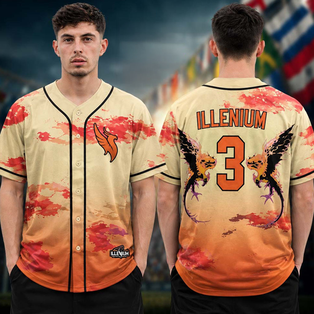 Illenium Merch Red Rocks 2026 One Night Only Baseball Jersey Illenium Red Rocks Jersey Gifts - Kdjoy
