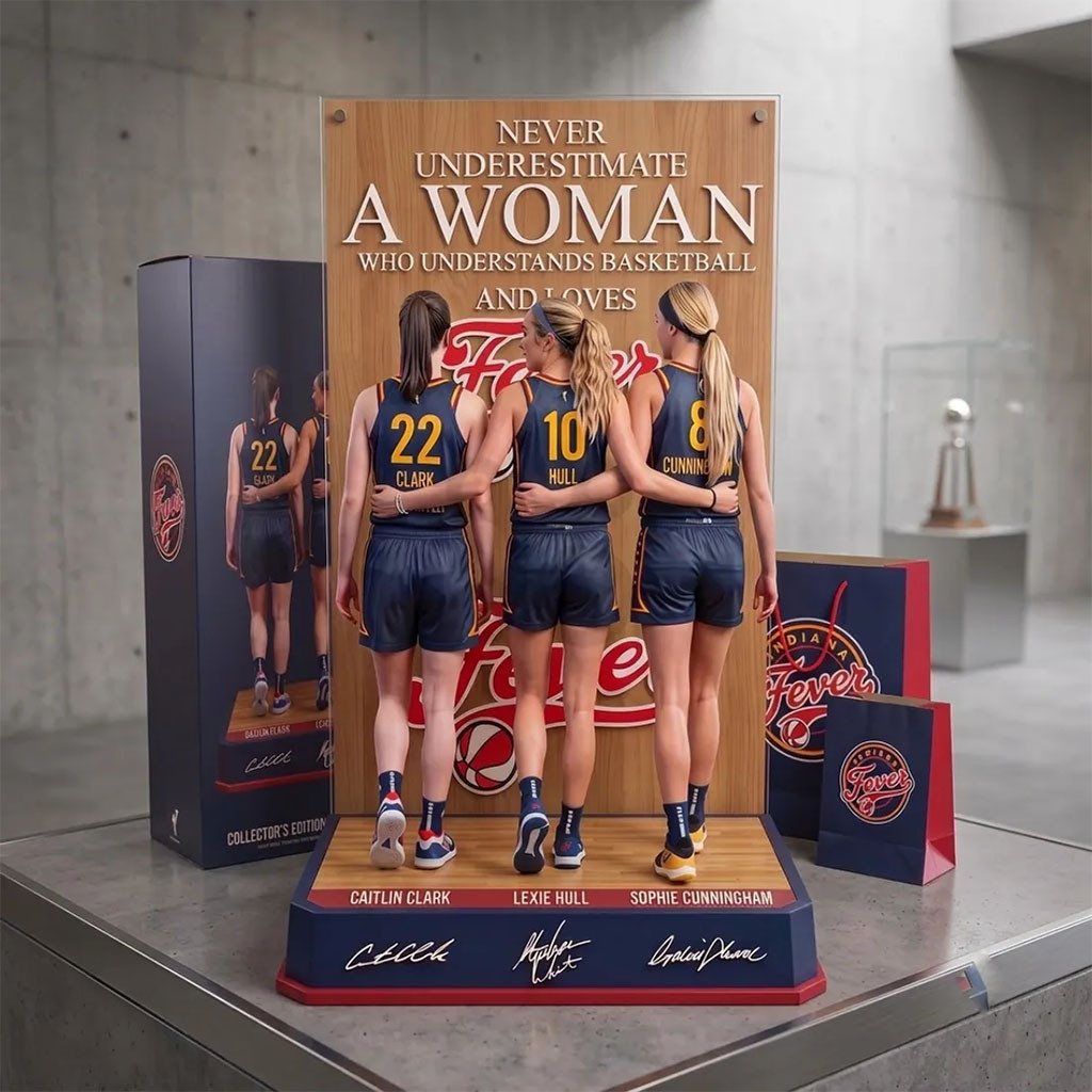 Indiana Fever Caitlin Clark Lexie Hull Acrylic Plaque Indiana Fever Merch Basketball Fan Decor - Kdjoy Indiana Fever Caitlin Clark Lexie Hull Acrylic Plaque Indiana Fever Merch Basketball Fan Decor - Kdjoy