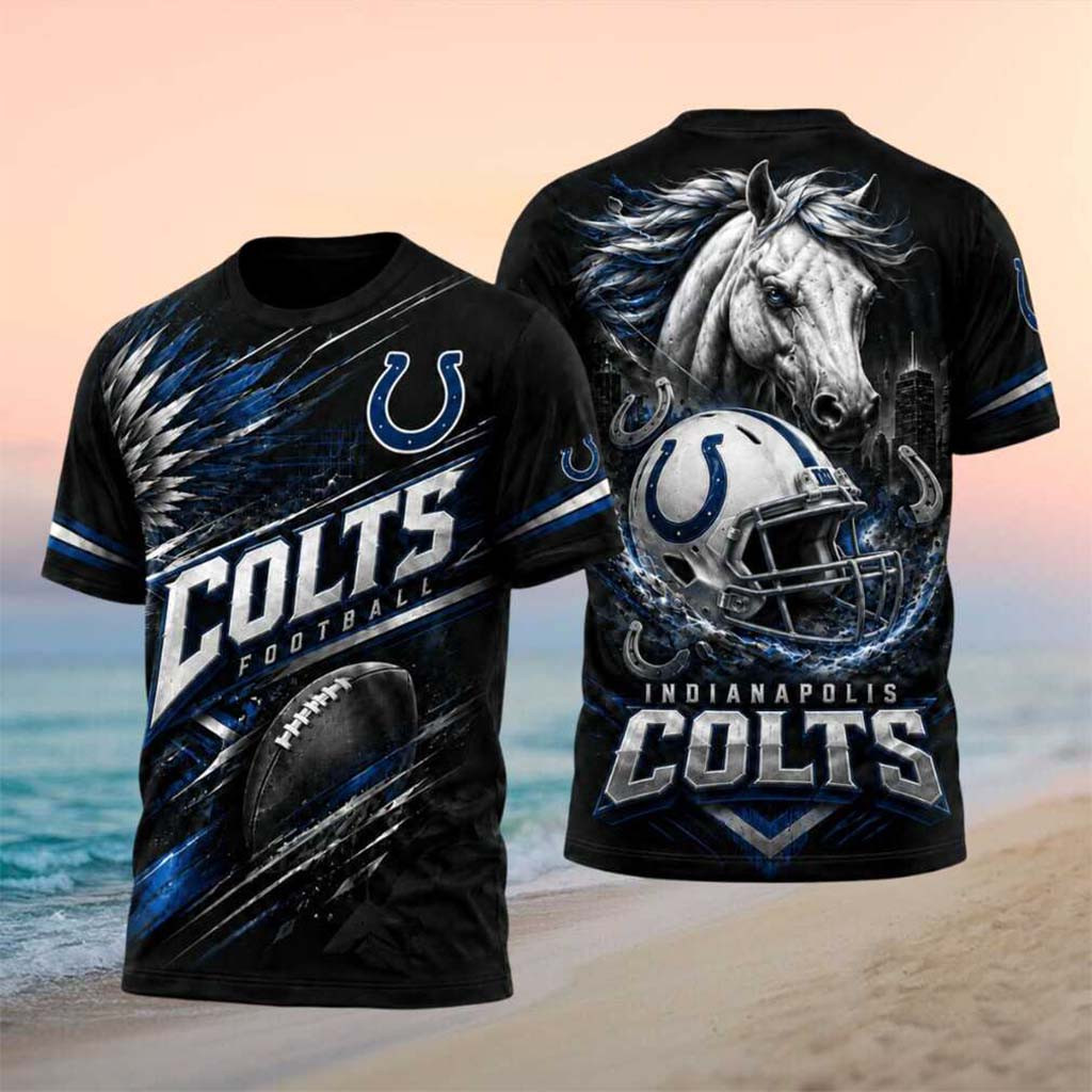 Indianapolis Colts Football White Horse Helmet Sports Shirt Colts Merch Gifts For Game Day - Kdjoy Indianapolis Colts Football White Horse Helmet Sports Shirt Colts Merch Gifts For Game Day - Kdjoy