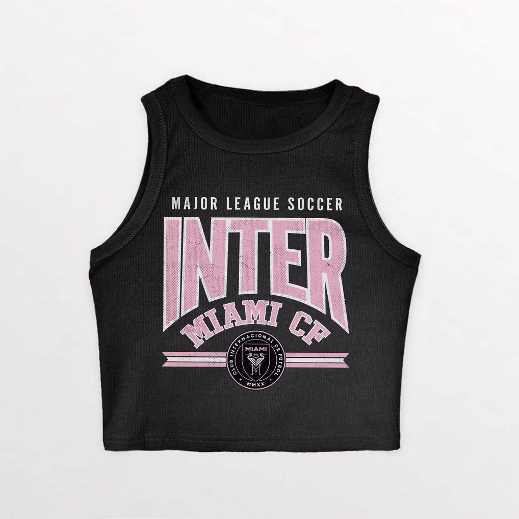 Inter Miami CF Merch 2026 Inter Miami CF Cropped Tank Top Black Best Gift For Sisters - Kdjoy Inter Miami CF Merch 2026 Inter Miami CF Cropped Tank Top Black Best Gift For Sisters - Kdjoy