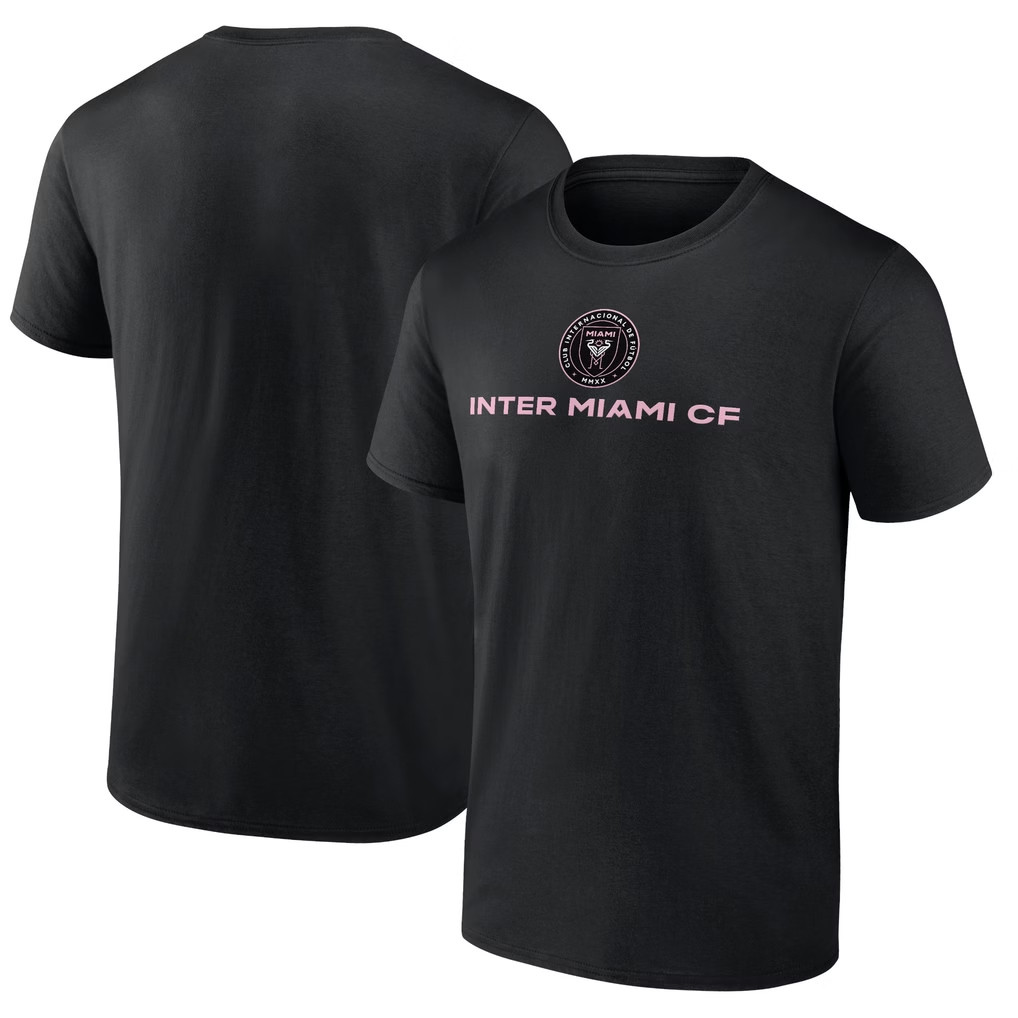 Inter Miami CF Merch 2026 Inter Miami CF Shielded Logo T-Shirt Black Gift For Game Day - Kdjoy Inter Miami CF Merch 2026 Inter Miami CF Shielded Logo T-Shirt Black Gift For Game Day - Kdjoy