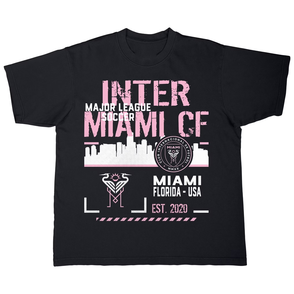 Inter Miami CF Merch 2026 Inter Miami CF Stadium Essentials Hideout Urban T-Shirt Black Gifts - Kdjoy Inter Miami CF Merch 2026 Inter Miami CF Stadium Essentials Hideout Urban T-Shirt Black Gifts - Kdjoy