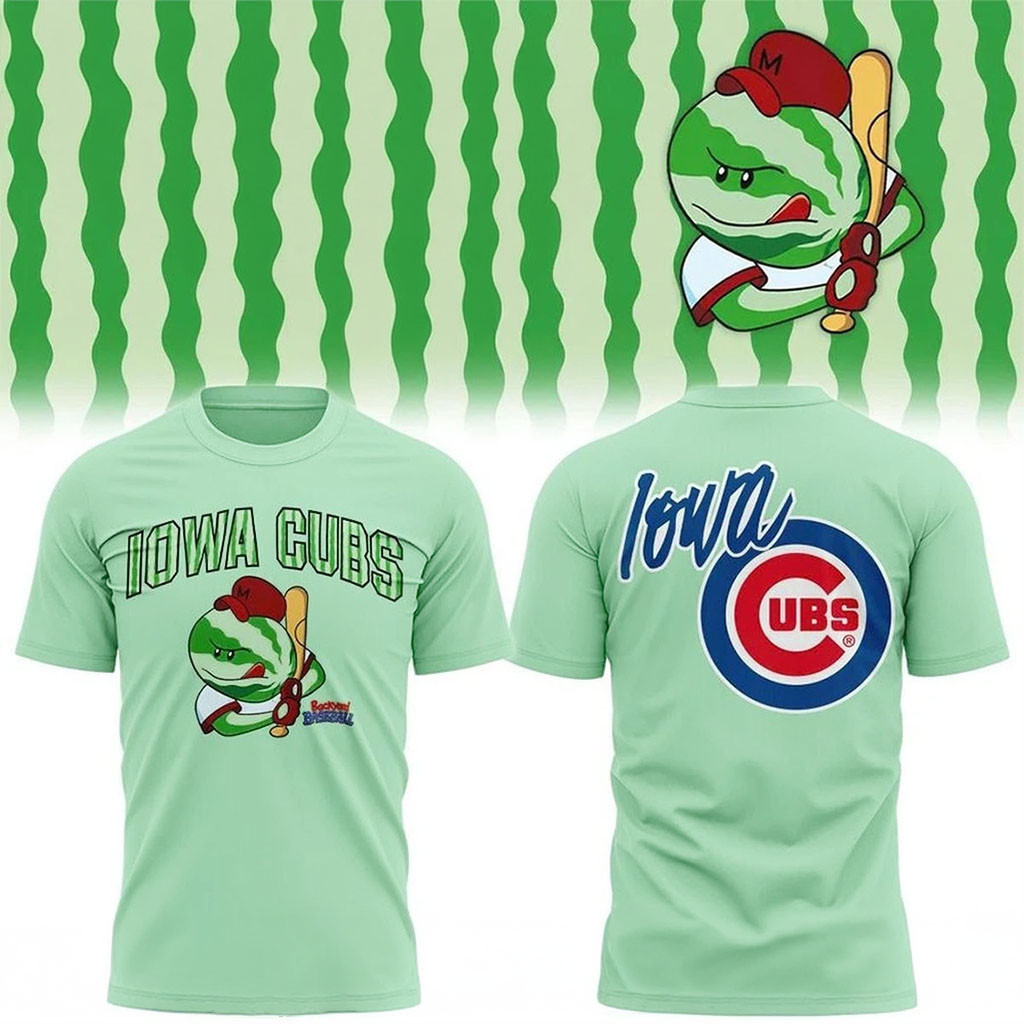 Iowa Cubs X Melonheads 2026 T-Shirt Iowa Cubs Merch Unique Gift For Baseball Fans - Kdjoy