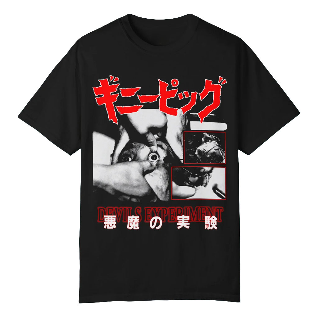 Iron Fortress Records Merch 2026 Guinea Pig Devils Experiment T-Shirt Gift For Horror Movie Fan