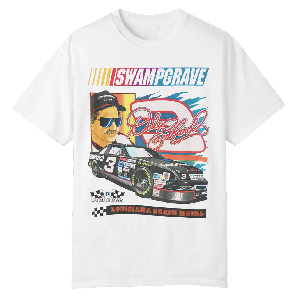 Iron Fortress Records Merch 2026 Swampgrave Nascar Rip T-Shirt Gift For Racing Fans