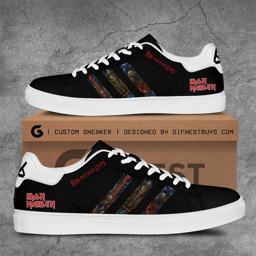 Iron Maiden Merch Run For Your Lives World Tour 2026 Iron Maiden Shoes Gifts For Fans - Kdjoy