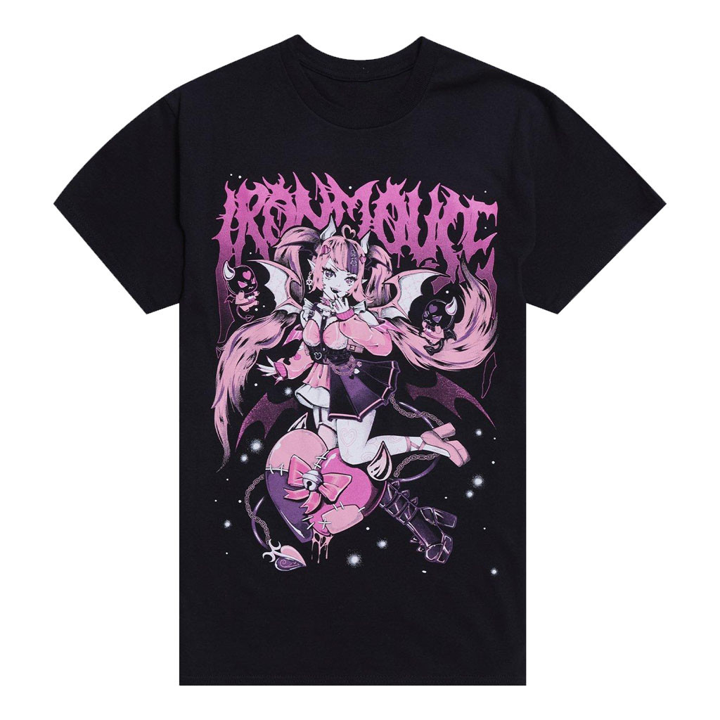 Ironmouse Merch 2026 Ironmouse Portrait Metal T-Shirt By Cosmic Boop Shirt Gift For Anime Fans - Kdjoy