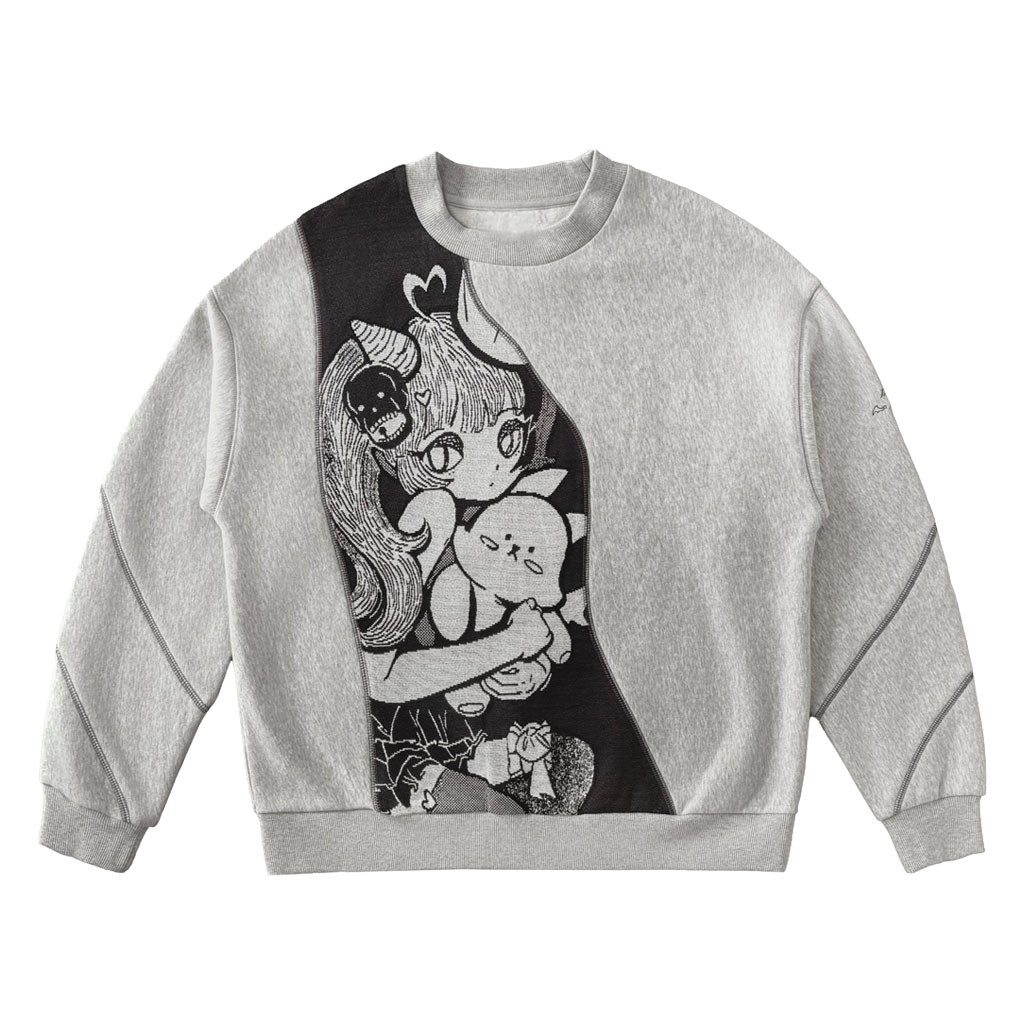 Ironmouse Merch 2026 Ironmouse Sweatshirt Cute Devil Girl Clothing Gifts For VTuber Fans - Kdjoy