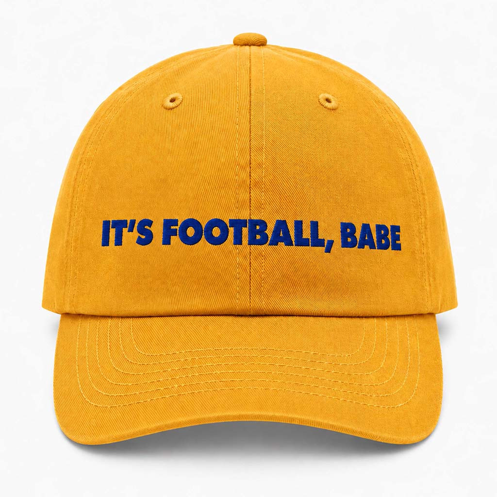It's Football Babe Hat Embroidered Game Day Cap Gifts For Football Lovers - Kdjoy