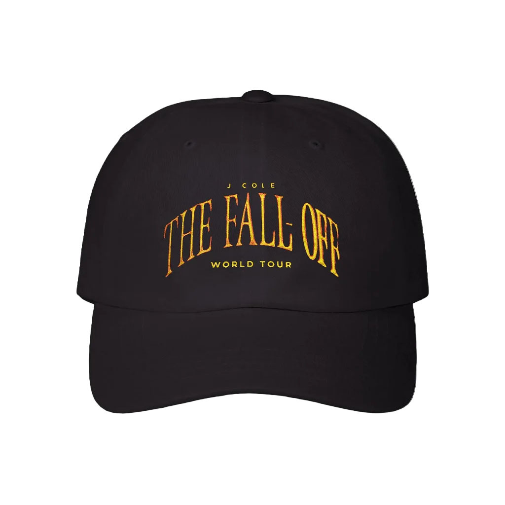 J Cole Fall Off Tour Merch 2026 Fall Off Tour Hat Embroidered JCole Merch Gifts For Rap Fans - Kdjoy