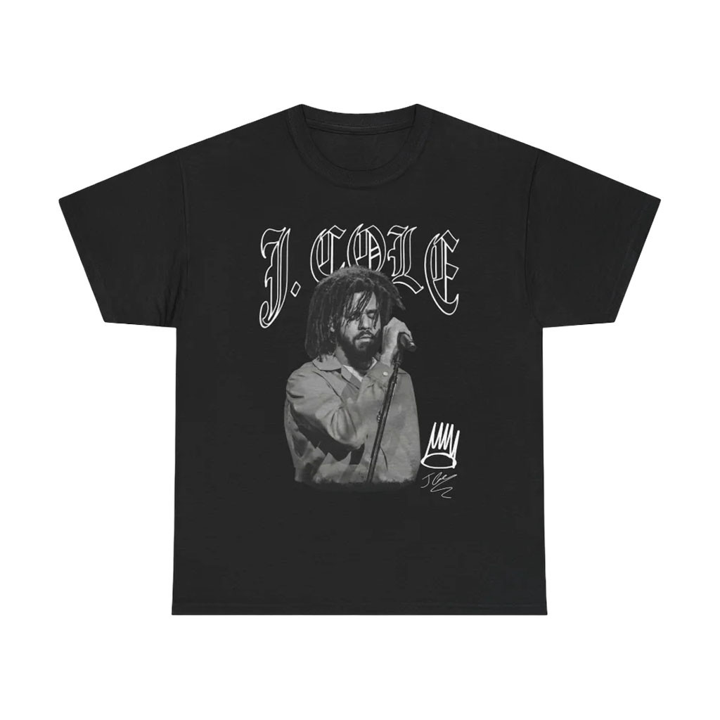J Cole Fall Off Tour Merch 2026 Hip Hop T-Shirt Black J Cole Tour Merch Gift For Rapper Fans - Kdjoy