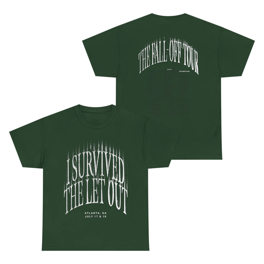 J Cole Fall Off Tour Merch 2026 I Survived The Let Out T-Shirt J Cole Concert Merch Fan Gifts - Kdjoy