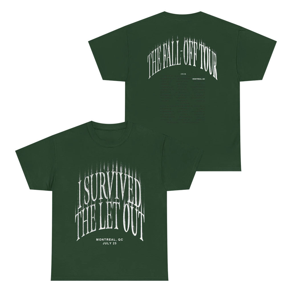 J Cole Fall Off Tour Merch 2026 The Let Out T-Shirt Montreal Shirt J Cole Tour Merch Fan Gifts - Kdjoy J Cole Fall Off Tour Merch 2026 The Let Out T-Shirt Montreal Shirt J Cole Tour Merch Fan Gifts - Kdjoy