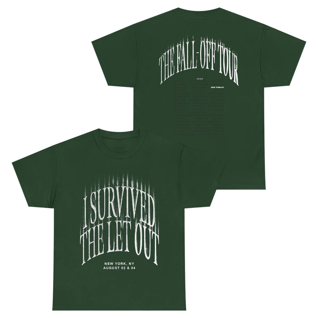 J Cole Fall Off Tour Merch 2026 The Let Out T-Shirt New York Tee J Cole Merch Gift For Rap Fans - Kdjoy J Cole Fall Off Tour Merch 2026 The Let Out T-Shirt New York Tee J Cole Merch Gift For Rap Fans - Kdjoy