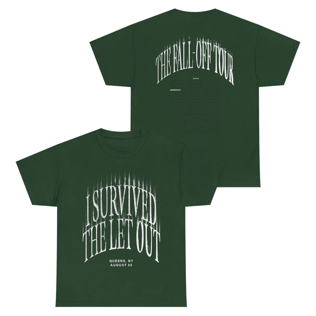J Cole Fall Off Tour Merch 2026 The Let Out T-Shirt Queens Tee J Cole Concert Merch Best Gifts - Kdjoy