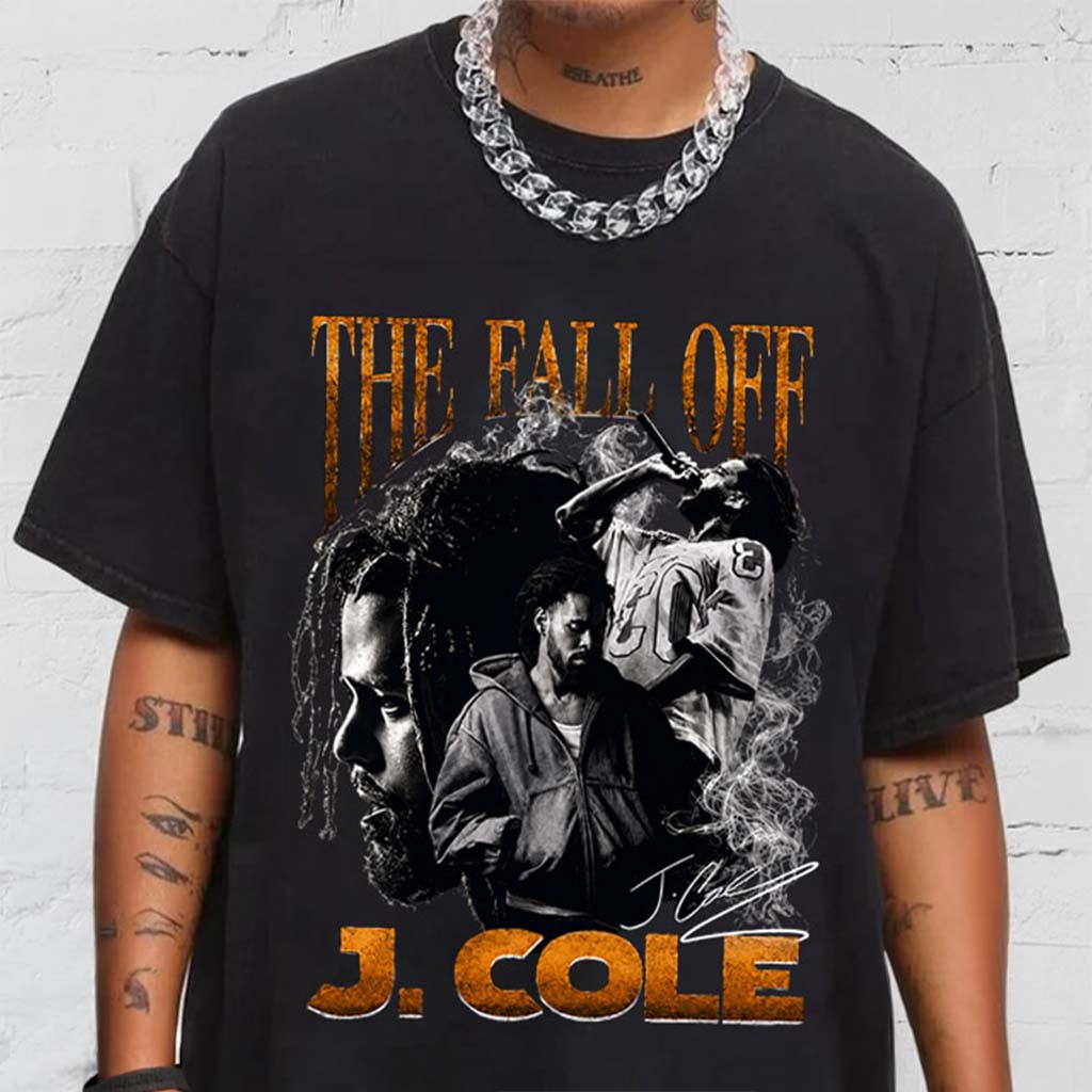 J Cole The Fall Off World Tour T-Shirt J Cole Rap Merch Hip Hop Lover Gifts