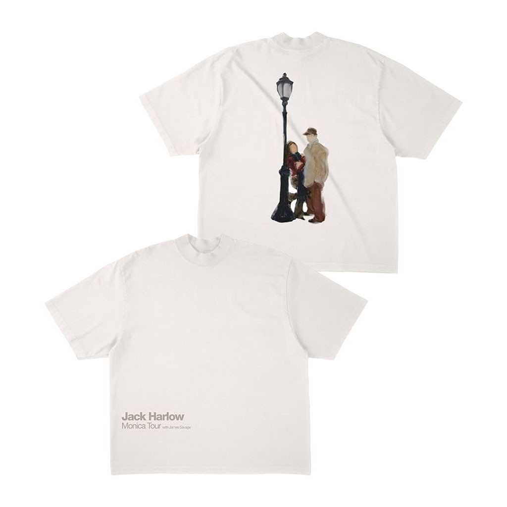 Jack Harlow Merch 2026 Jack Harlow Monica Tour Illustration T-Shirt Gift For Music Fans