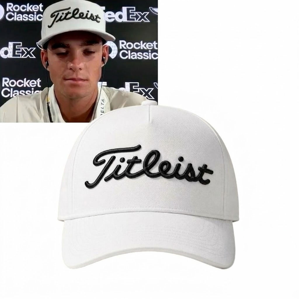 Jackson Koivun PGA Tour Titleist Hat Embroidered PGA Tour Champions Merch Gift For Golfers - Kdjoy