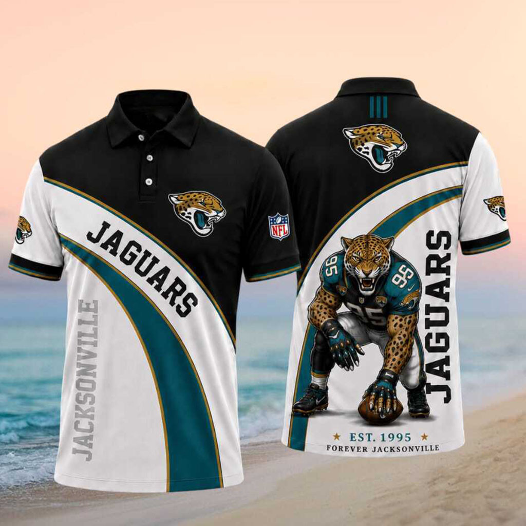 Jacksonville Jaguars Merch Jaguars Forever Jacksonville Polo Shirt Gifts For Football Fans - Kdjoy