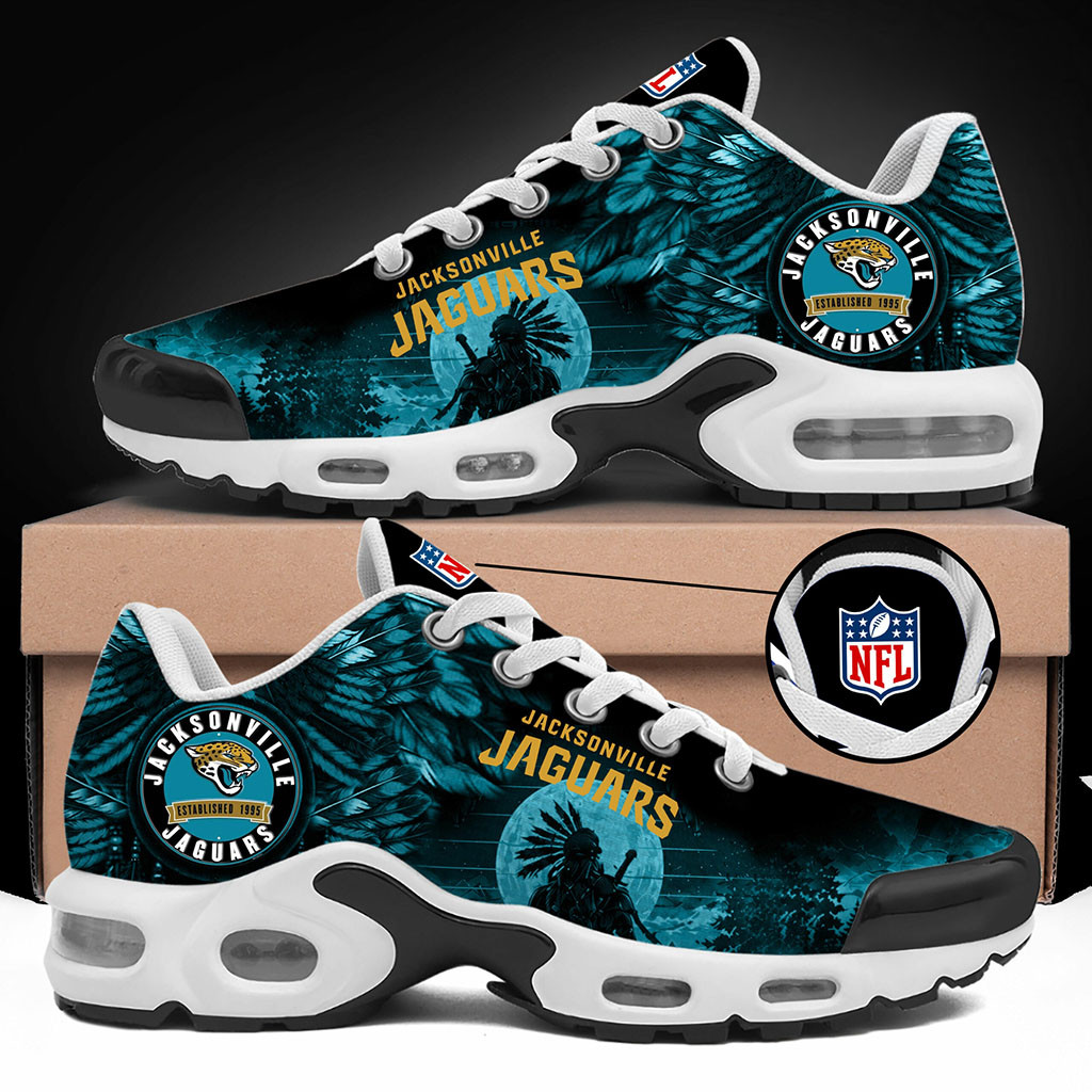 Jacksonville Jaguars Native Spirit Heritage Shoes Sneakers 2026 Jaguars Merch Gift For Fans - Kdjoy