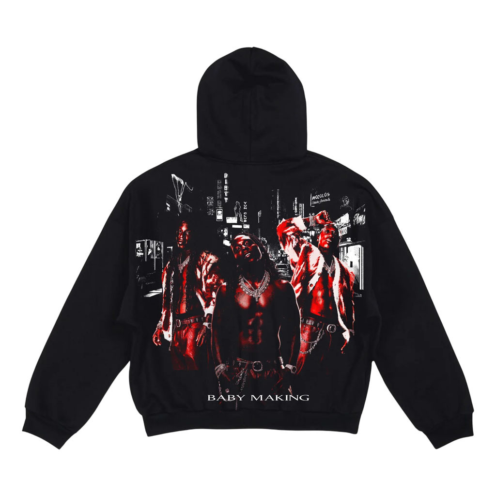 Jacquees Merch 2026 Baby Making Album Hoodie Que Merch Presents For Music Lovers