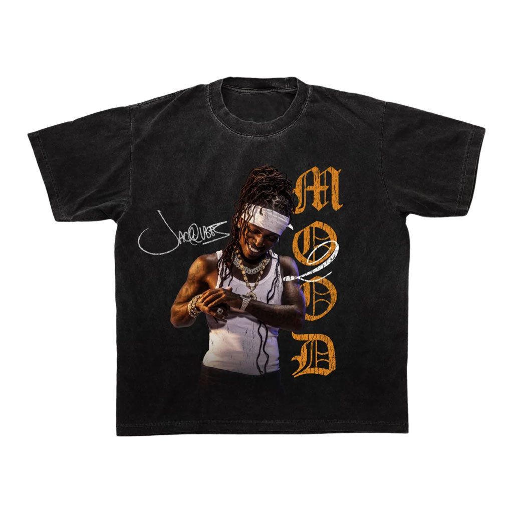 Jacquees Merch 2026 Mood Two Jacquees T-Shirt Version 1 Signed Shirt Que Merch Gift For Fans