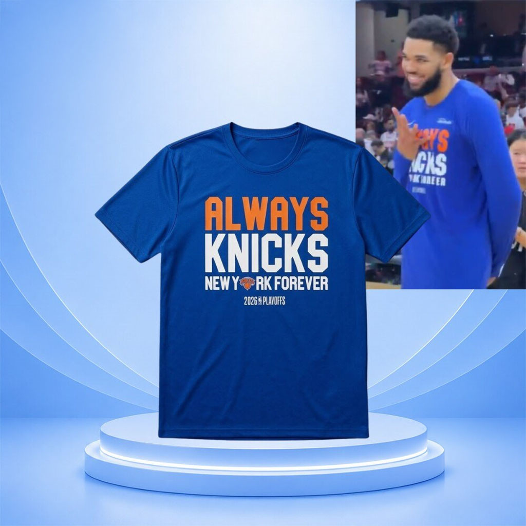 Jalen Brunson Always Knicks New York Forever Shirt 2026 NY Knicks Merch Fans Gifts - Kdjoy Jalen Brunson Always Knicks New York Forever Shirt 2026 NY Knicks Merch Fans Gifts - Kdjoy