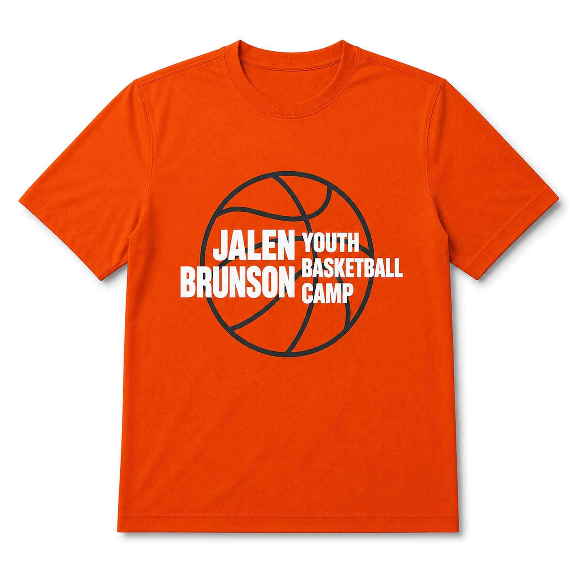 Jalen Brunson Youth Basketball Camp Shirt New York Knicks Merch Gifts For Basketball Fan - Kdjoy Jalen Brunson Youth Basketball Camp Shirt New York Knicks Merch Gifts For Basketball Fan - Kdjoy