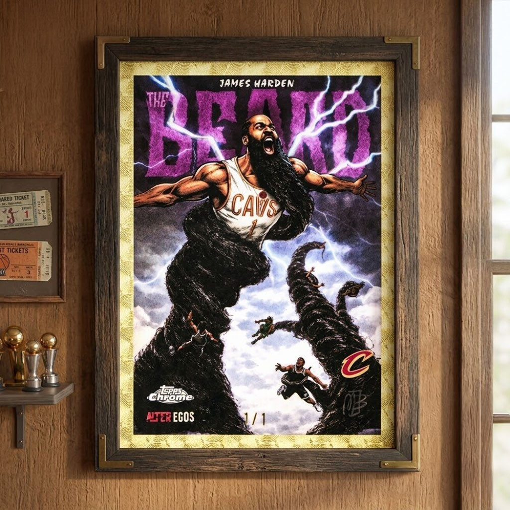 James Harden's Alter Egos Special Edition Poster The Beard Poster James Harden Merch Wall Decor - Kdjoy James Harden's Alter Egos Special Edition Poster The Beard Poster James Harden Merch Wall Decor - Kdjoy