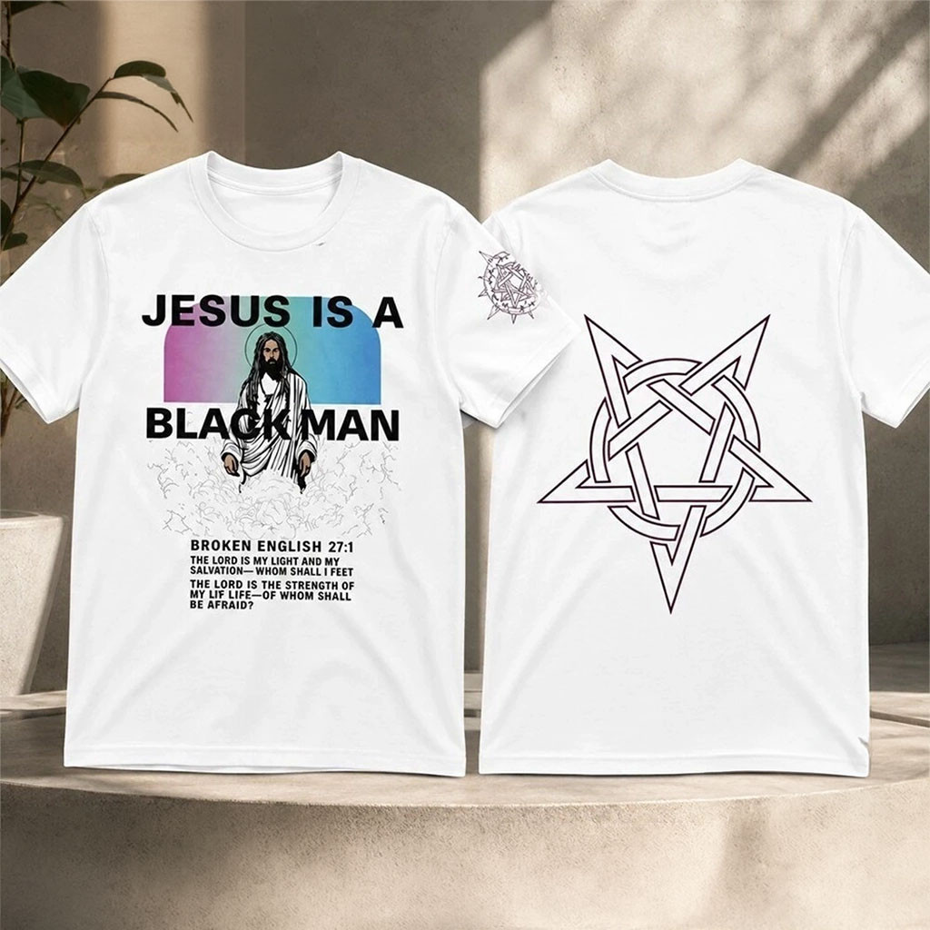 Jamie Foxx Jesus Is A Black Man Shirt White Religious Shirt Gift For Brother - Kdjoy Jamie Foxx Jesus Is A Black Man Shirt White Religious Shirt Gift For Brother - Kdjoy