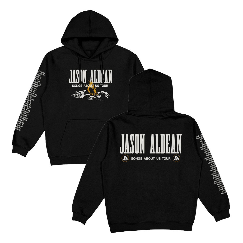 Jason Aldean Merch 2026 Songs About Us Tour Hoodie Jason Aldean Concert Merch Fan Gifts - Kdjoy