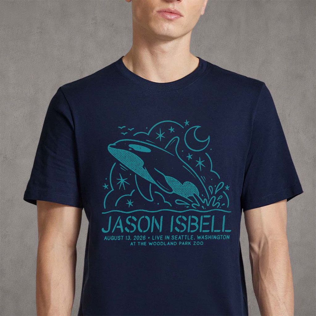 Jason Isbell Seattle Washington 2026 Event T-Shirt Jason Isbell Merch Best Gifts For Music Lovers - Kdjoy
