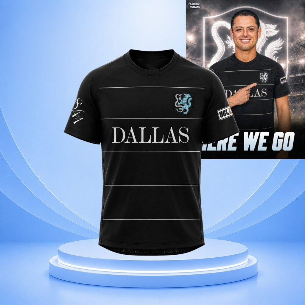 Javier Chicharito Hernandez The Atletico Dallas Launch Shirt Atletico Dallas Merch Fan Gifts - Kdjoy