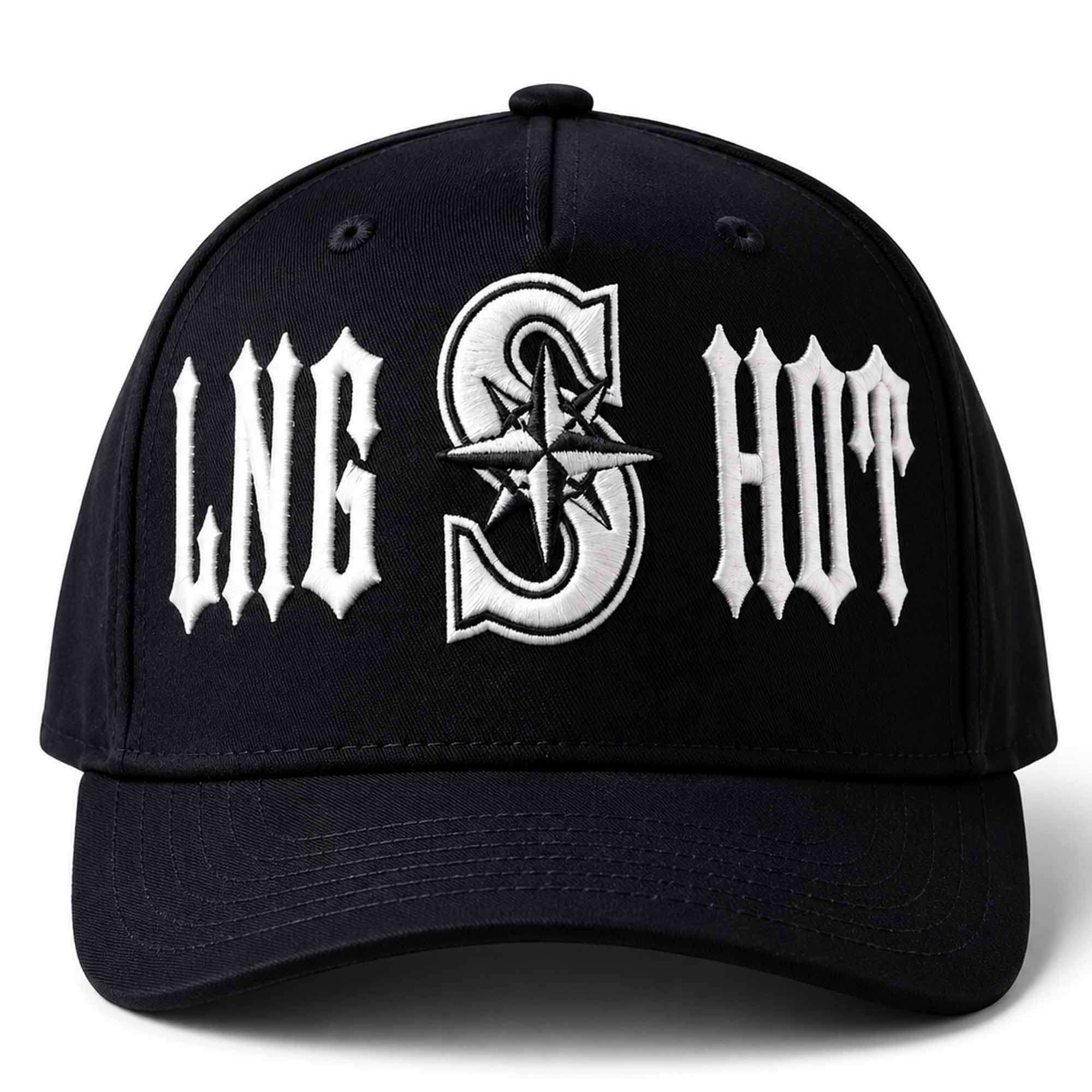 Jay Park x Lngshot Seattle Mariners Lngshot Hat Embroidered Mariners Merch Fans Gifts - Kdjoy