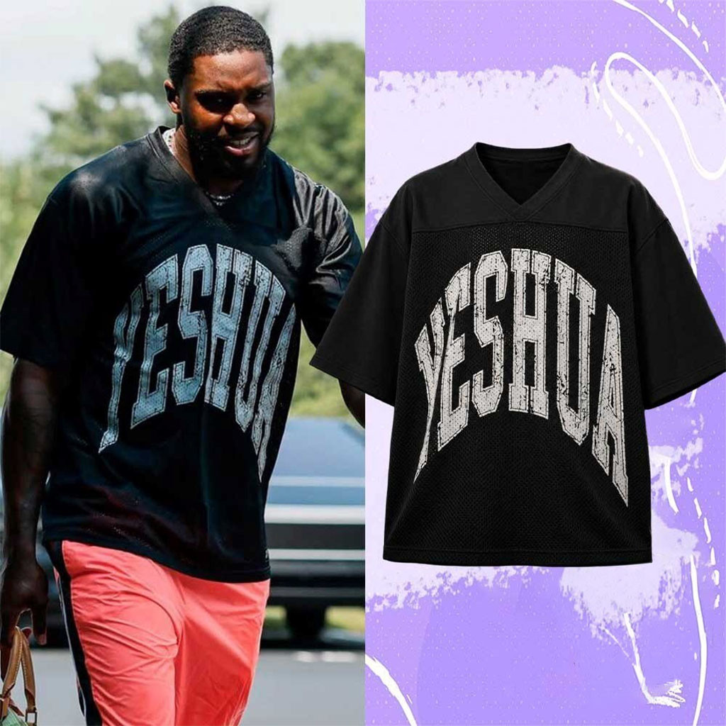 Jaylon Johnson Yeshua Football Jersey Black Jaylon Johnson Merch Present For Brothers - Kdjoy