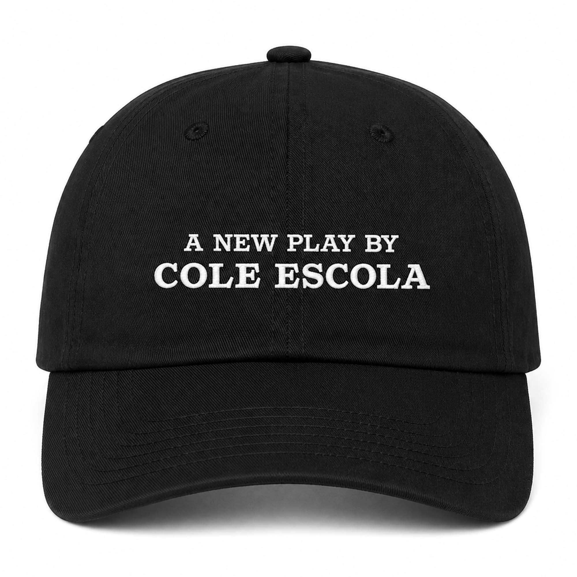 Jennifer Lawrence A New Play By Cole Escola Hat Embroidered Jennifer Lawrence Merch Fan Gifts - Kdjoy