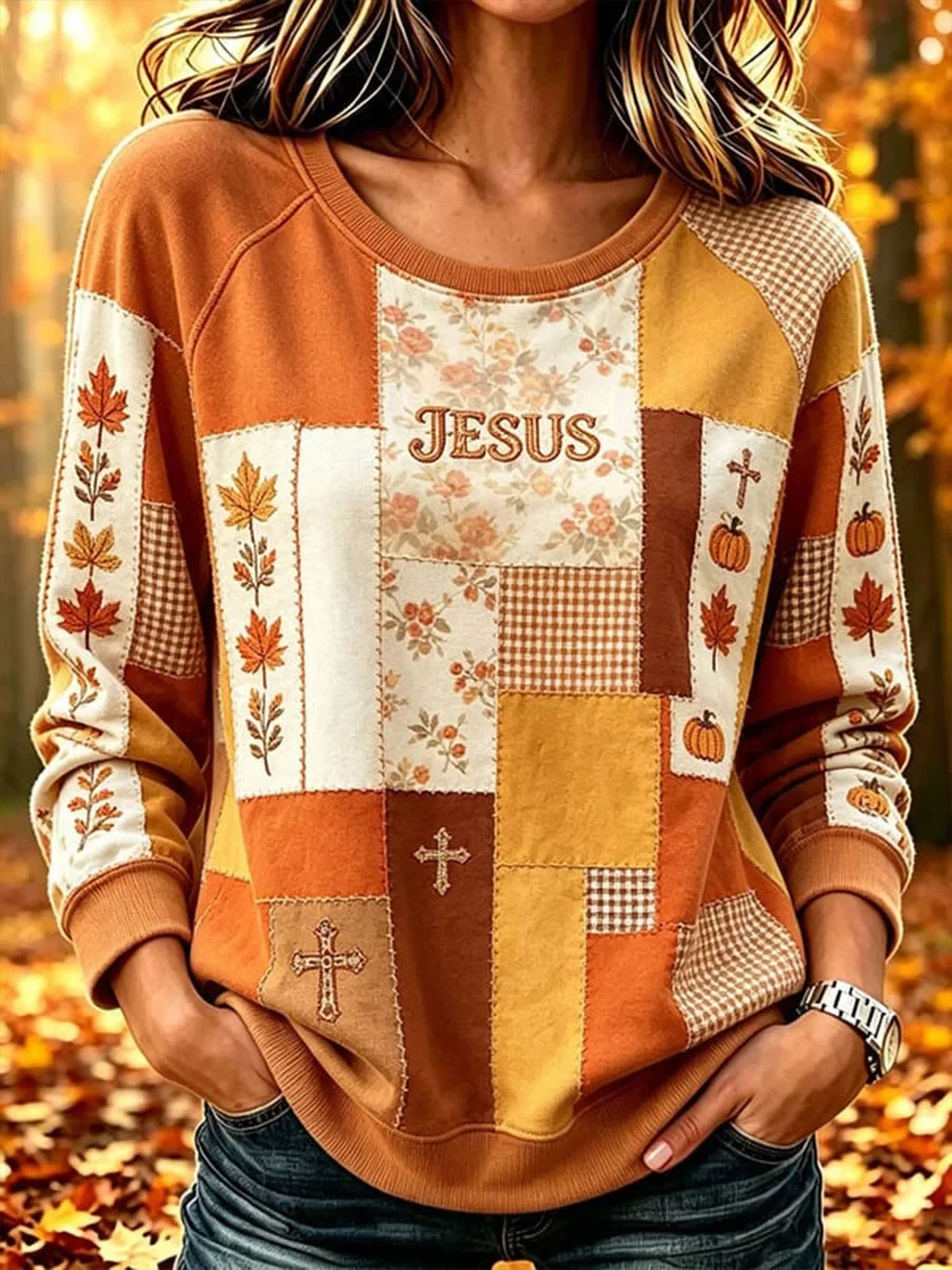 Jesus Sweatshirt Fall Christian Clothing Best Gifts Ideas For My Wife - Kdjoy Jesus Sweatshirt Fall Christian Clothing Best Gifts Ideas For My Wife - Kdjoy
