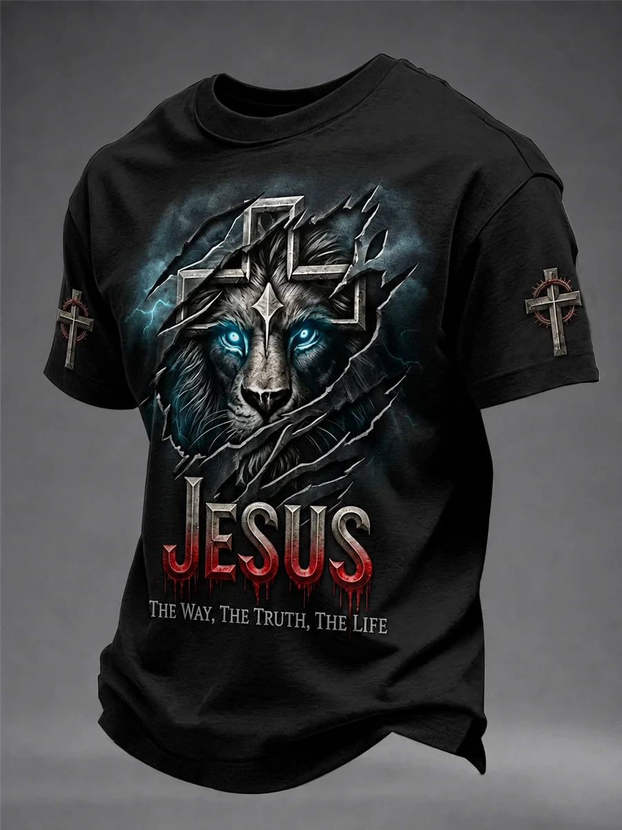 Jesus The Way The Truth The Life T-Shirt Christian Lion Tee Lover Gift Ideas - Kdjoy Jesus The Way The Truth The Life T-Shirt Christian Lion Tee Lover Gift Ideas - Kdjoy