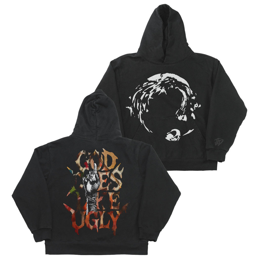 JID Merch 2026 God Does Like Ugly Anniversary Hoodie Best Gift For Hip Hop Fan - Kdjoy