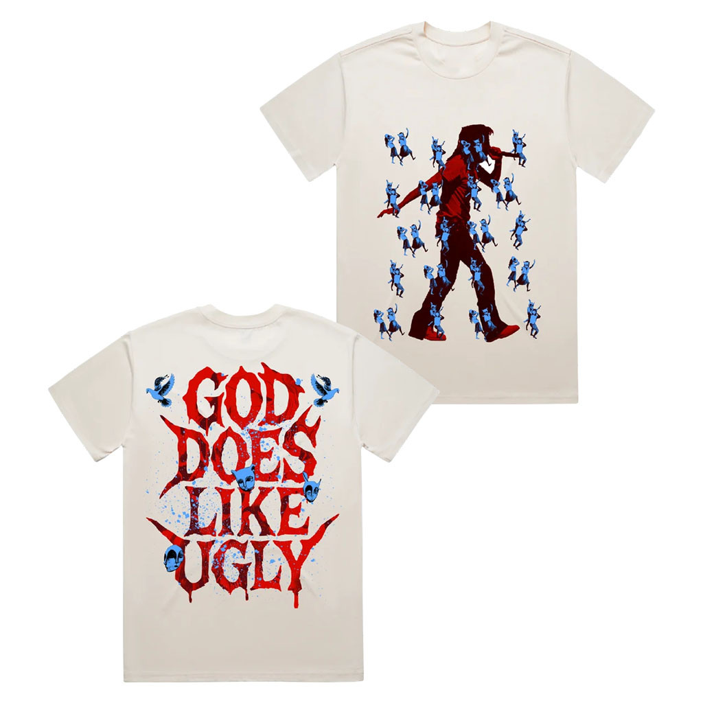 JID Merch 2026 God Does Like Ugly T-Shirt Gifts For Hip Hop Heads - Kdjoy