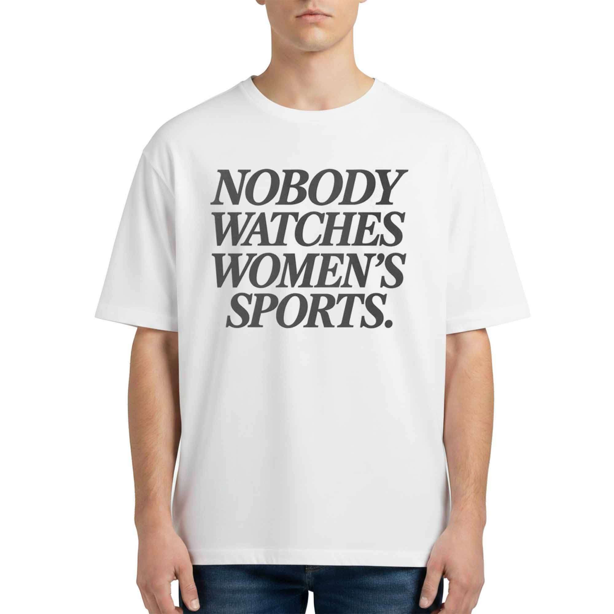 Jim Harbaugh And Mike McDaniel Nobody Watches Women's Sports Shirt Gifts For Friends - Kdjoy