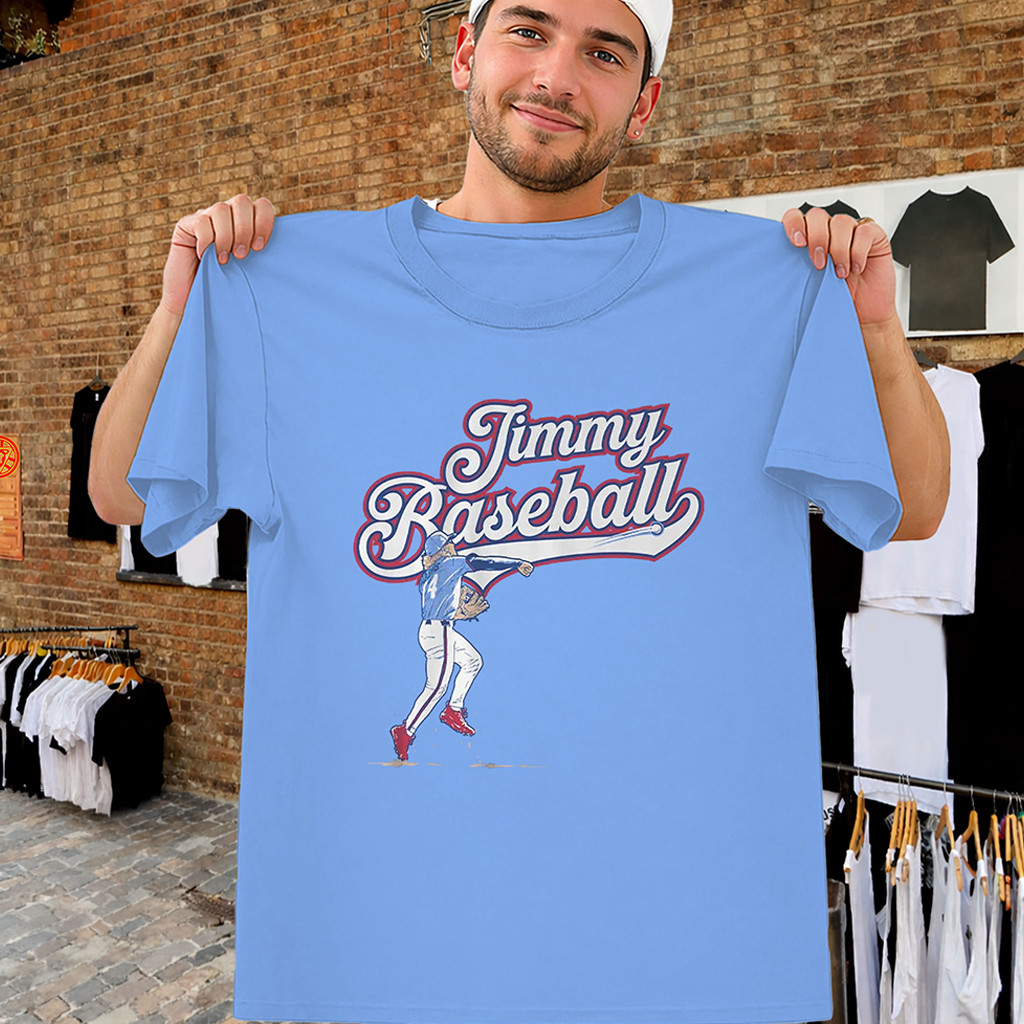 Jimmy Baseball Shirt 2026 Jim Jarvis Atlanta Braves Merch Best Gift For Baseball Lover - Kdjoy