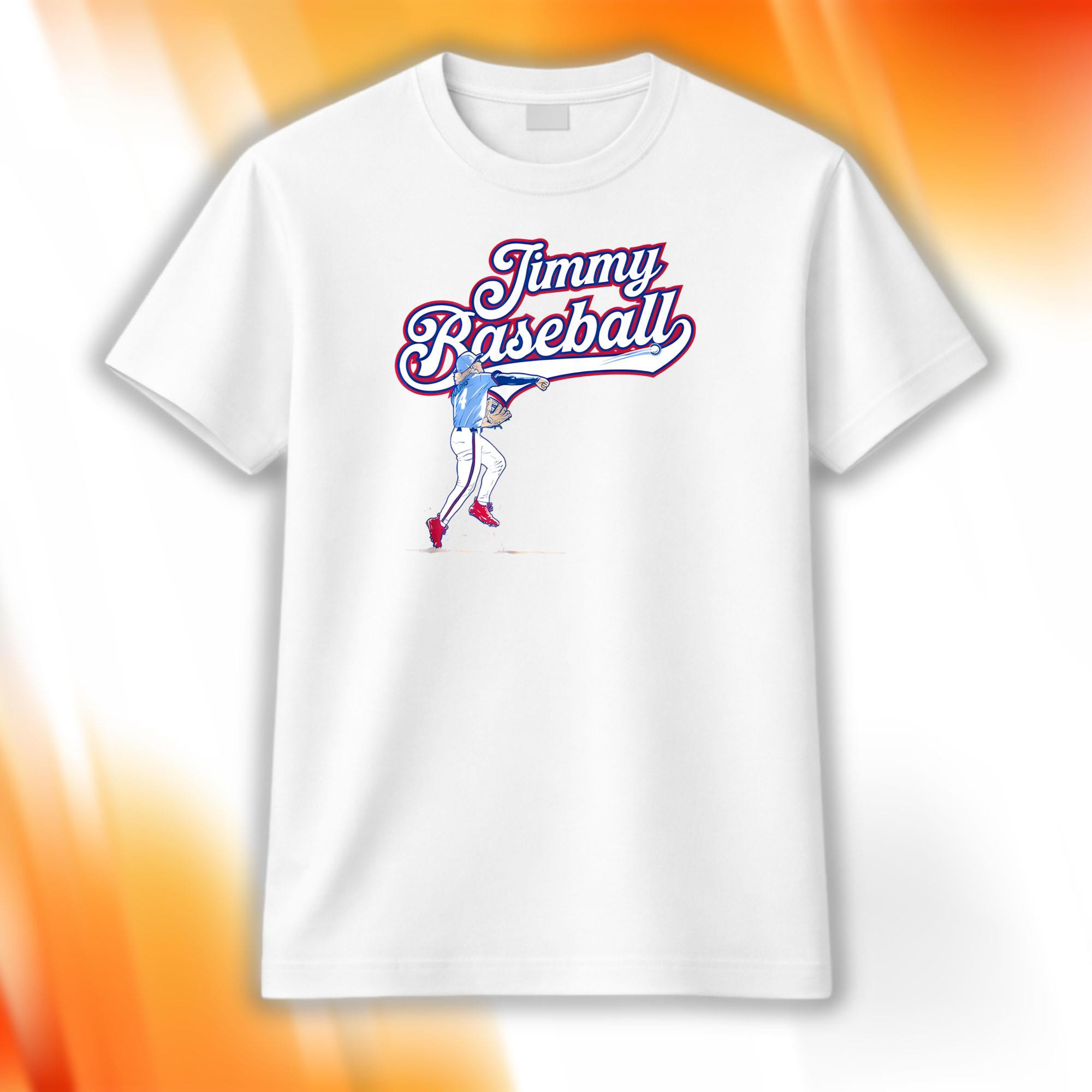 Jimmy Baseball Shirt Jim Jarvis Atlanta Braves Merch Best Gifts For Baseball Lovers - Kdjoy