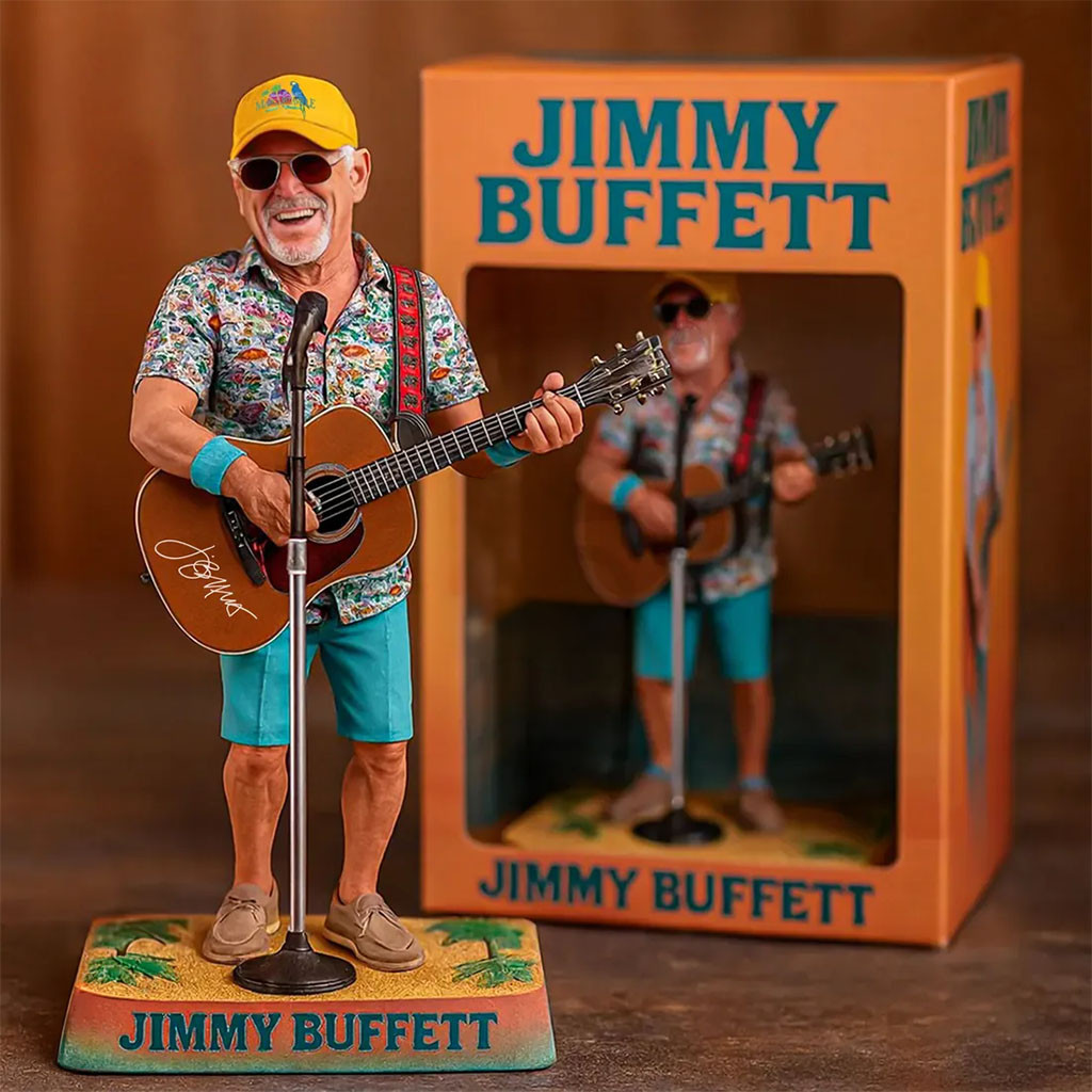 Jimmy Buffett Musical Artist Acrylic Plaque Jimmy Buffett Merch Best Gifts For Music Lovers - Kdjoy
