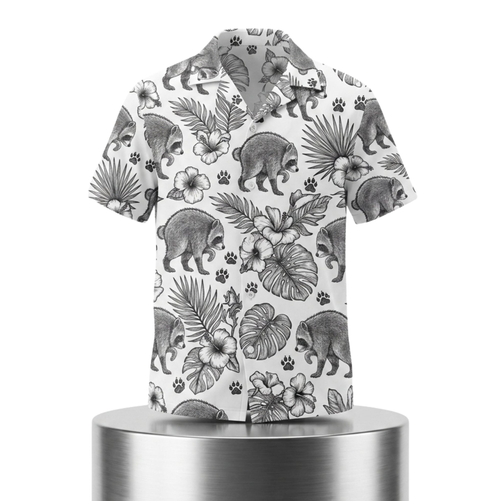 Jimothy Raccoon Hawaiian Shirt Funny Animal Aloha Shirt Gifts For Summer - Kdjoy Jimothy Raccoon Hawaiian Shirt Funny Animal Aloha Shirt Gifts For Summer - Kdjoy