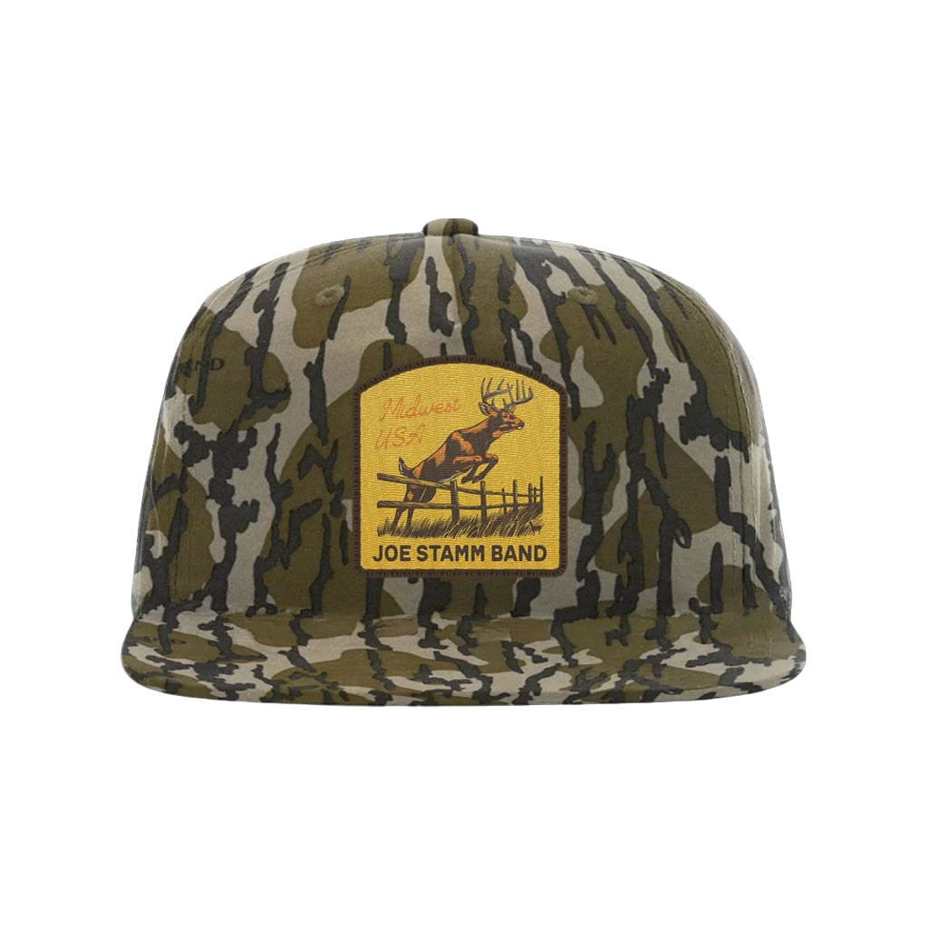 Joe Stamm Band Merch 2026 Deer Hunting Mossy Oak Snapback Hat Gift Ideas For Husband - Kdjoy