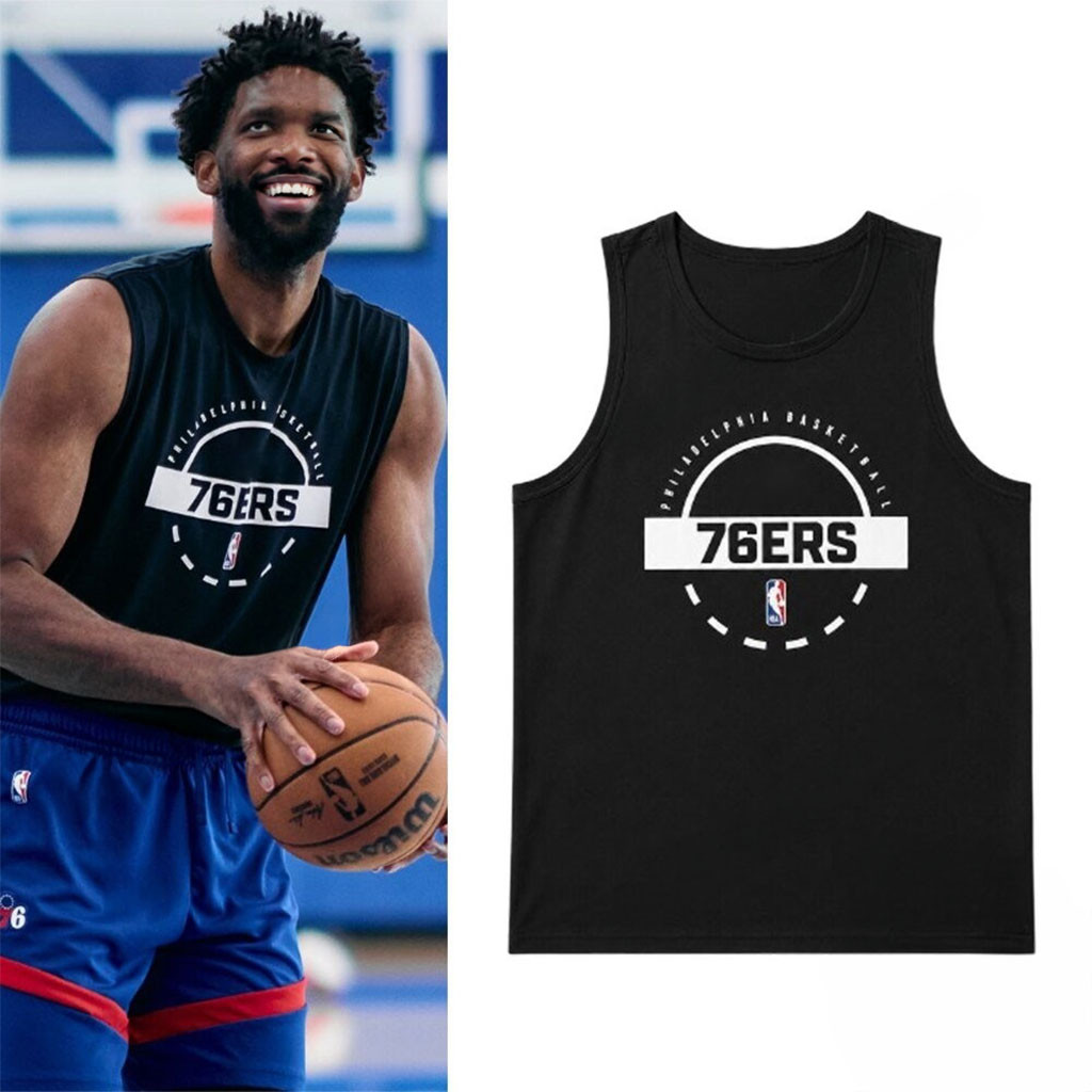 Joel Embiid Philadelphia 76ers Tank Top Joel Embiid Merch 2026 Best Gifts For Basketball Fans
