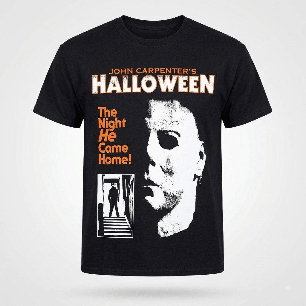 John Carpenter's Halloween The Night He Came Home Shirt John Carpenter's T-Shirt Fan Gifts - Kdjoy