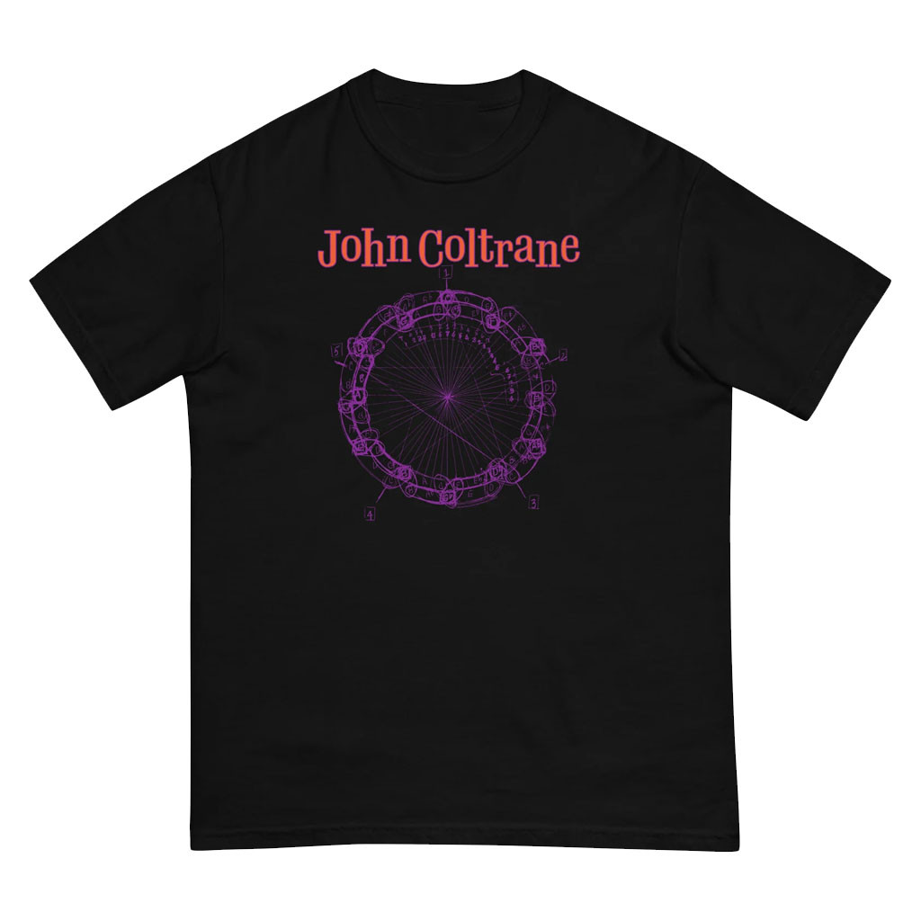 John Coltrane Merch 2026 Circle Of Fifths T-Shirt Music Gift Ideas For Guys - Kdjoy
