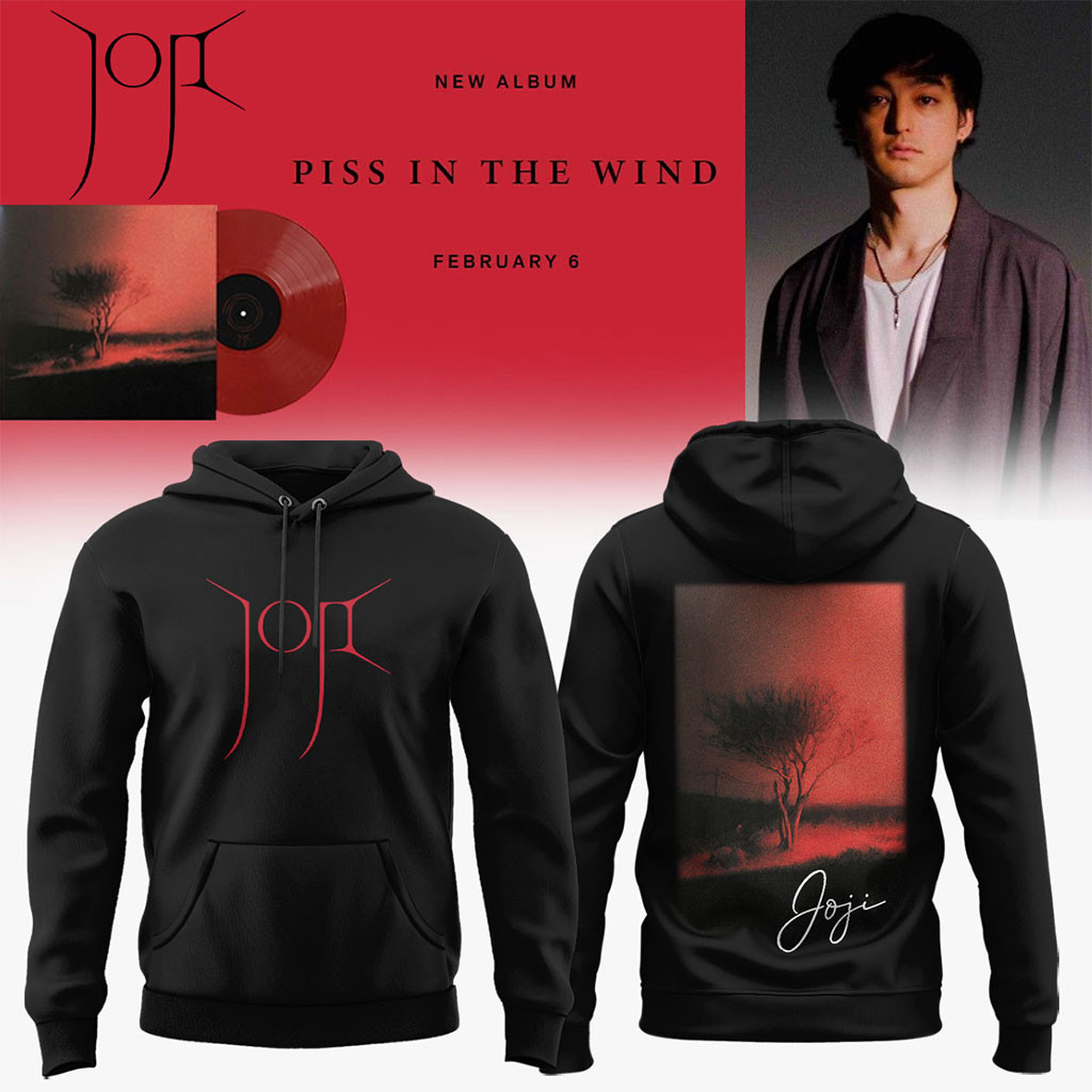 Joji Merch 2026 Solaris Tour Hoodie Black Piss In The Wind Hoodie Gifts For Music Lovers - Kdjoy